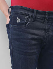 U.S. Polo Assn. Denim Co. Men's Brandon Slim-Tapered Fit Blue Jeans
