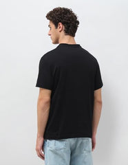U.S. Polo Assn. Denim Co. Men's Graphic Brand Embossed Slim Fit T-Shirt (UDTSH4039_Black_L)