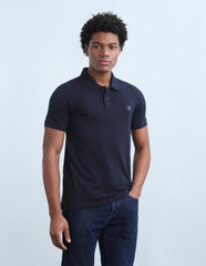 Flying Machine Men's Solid Regular Fit Polo Shirt