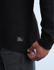 Flying Machine Men's Solid Regular Fit Polo Shirt