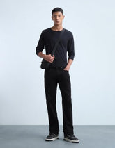 Flying Machine Men's Mid Rise Bruce Bootcut Fit Jeans