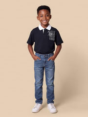 U.S. Polo Assn. Kids Relaxed Fit Blue Jeans