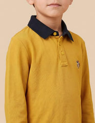 U.S. Polo Assn. Kids Solid Regular Fit Polo Shirt
