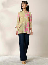 Libas Printed Muslin Straight Kurti for Women (98295XXL)
