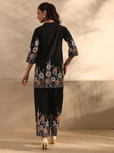Libas Printed Cotton A-Line Co-Ord Set