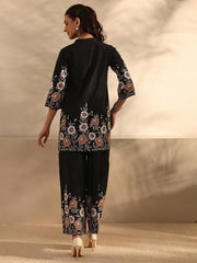 Libas Printed Cotton A-Line Co-Ord Set