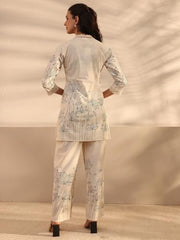 Libas Printed Cotton A-Line Co-Ord Set