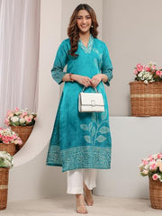 Libas Solid Silk Blend White Trousers