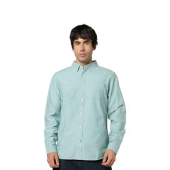 Men's Checks Button-Down Collar Shirt