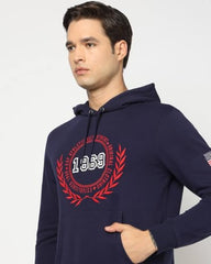 Men's Numeric Hoodie, Navy, M