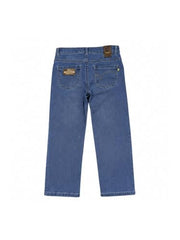 Gini and Jony Boys Blue Denim Jeans Fixed Waist