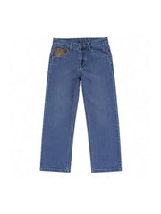 Gini and Jony Boys Blue Denim Jeans Fixed Waist