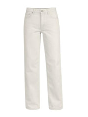 Gini and Jony Girls Off White Denim Jeans Fixed Waist