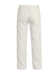 Gini and Jony Girls Off White Denim Jeans Fixed Waist