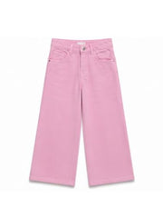 Gini and Jony Girls Pink Denim Jeans Fixed Waist