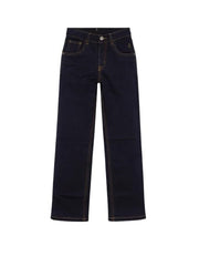 Boys Black Denim Woven Jeans