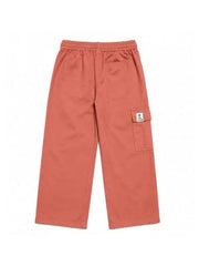 Gini and Jony Boys Pink Cotton Trouser Fixed Waist
