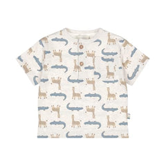 Boys Cotton Loose Fit T-Shirt