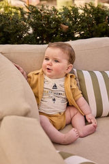 Boys Cotton Printed Round Neck T-Shirt