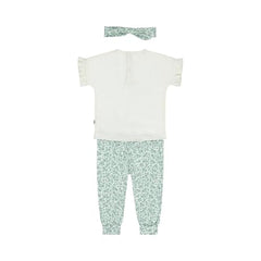 Girls Cotton Printed 3-Piece Set
