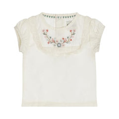 Girls Floral Cotton Top