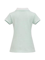 Gini and Jony Girls Mint Green Applique Cotton Half Sleeves Polo Top 13-14 Years