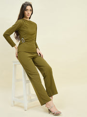 Madame Ladies Western W Cord Set M5W34077T 29 Olive