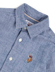 U.S.POLO KIDS BOYS SHIRT H/S UKSHT1508