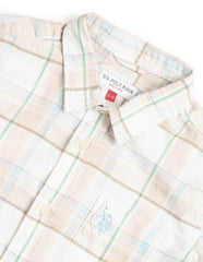 U.S.POLO KIDS BOYS SHIRT H/S UKSHT1507