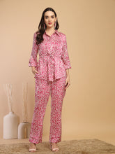 Fuchsia Co-Ord Set For Gipsy Woman Stylish And Cozy Winter Collection