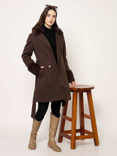 Madame Ladies Western Long Coat M5W20121 004 Brown