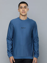Men'S Solid Crew Neck Sweatshirt