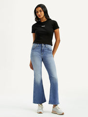 Women'S 726 Med Indigo Flared Fit High Rise Jeans
