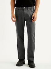 Men's 541 Charcoal Grey Overdyed Athletic Tapered Fit Mid Rise Jeans