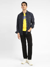Men'S 511 Black Slim Fit Mid Rise Jeans