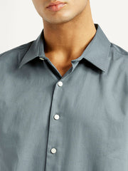 Men'S Redloop Solid Slim Fit Shirt