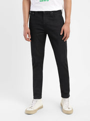 Men'S 512 Black Slim Tapered Fit Mid Rise Jeans