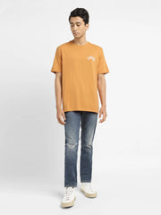 Men'S Solid Round Neck T-Shirt