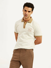 Men'S Patchwork Slim Fit Polo T-Shirt