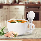 Milton Yummy Melamine Soup Set, White