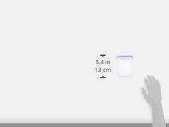 Aristo Lock & Fresh 503 Plastic Storage Container - 750 ML,Transparent Clear, MEDIUM