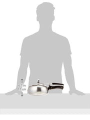 Hawkins Contura 2L Aluminium Inner Lid Pressure Cooker (Silver)
