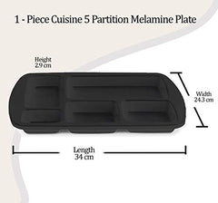 Milton Household Melamine Plate Cuisine Partition