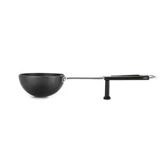 Prestige Hard Anodised Cookware Tadka Pan | Black | 13cm | | Perma Cool Bakelite Handle | in-Built Stand | Metal Spoon Friendly