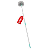 Spotzero by Milton Plastic Web Blaster Jala Cleaning Broom/Brush with Long Extendable Handle and Flexible bristles (Aqua Green)