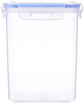 Aristo Lock & Fresh 213 Plastic Storage Container For Storing grains, pulses, rice, wheat etc- 2400 ML, Transparent Clear, large (LOCK&FRESH213) (19 x 13 x 16.5cm)