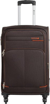 Safari Season Collection Polyester Brown Carry-On