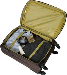 Safari Season Collection Polyester Brown Carry-On