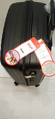 VIP Polycarbonate 73.5 Black Hard-Sided Check-in Luggage