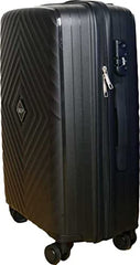 VIP Polycarbonate 54 Black Hard-Sided Check-in Luggage